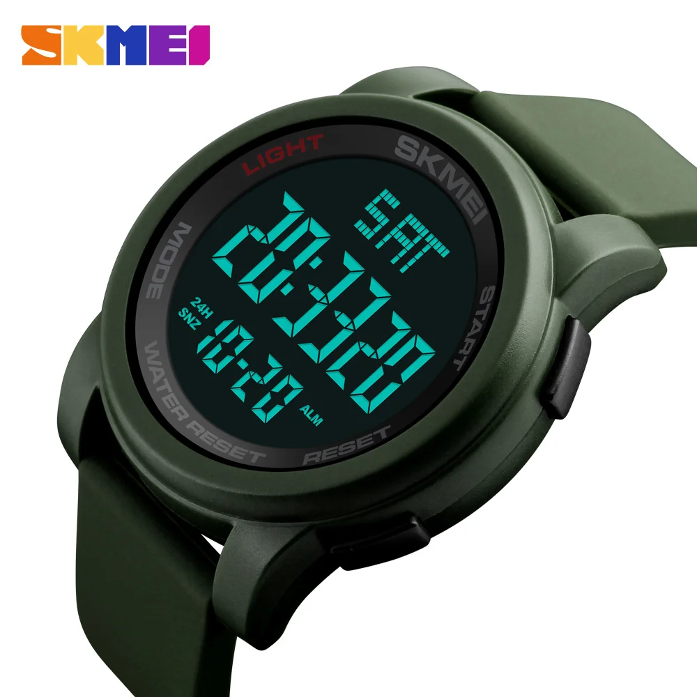 

Luxury Brand SKMEI Men Sport Watches Men's LED Digital Hour Clock Man Outdoor Military Electronics Wrist Watch Relogio Masculino