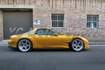 

Car Accessories FRP Fiber Glass Feed Style Side Skirt Extension Fit For 1992-1997 RX7 FD3S Side Skirts