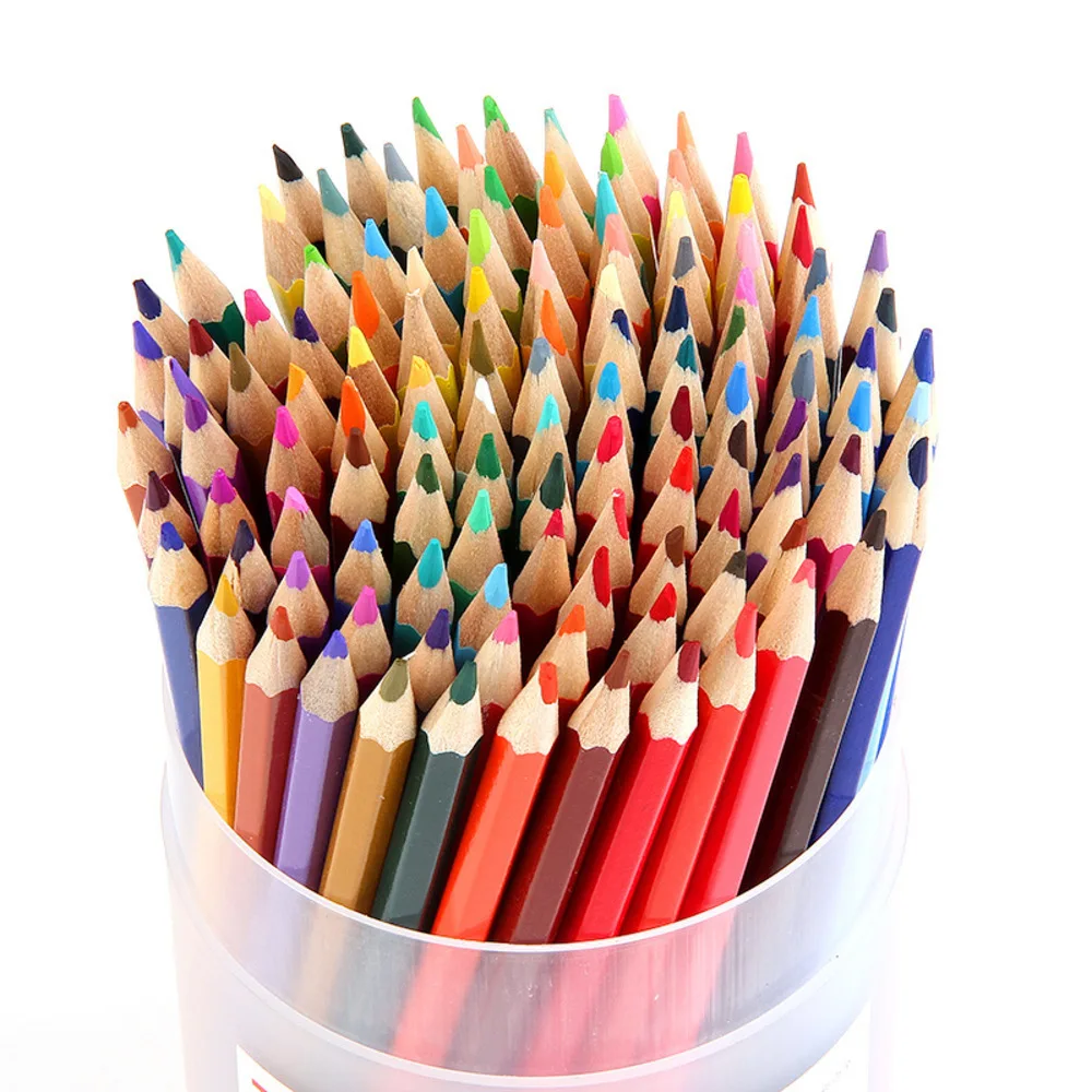 

120 pcs/lot Creative 120 Colors Pencil Painting Fine Art Oil Colored Pencils for Drawing Student Stationery Supplies WJ-B G53