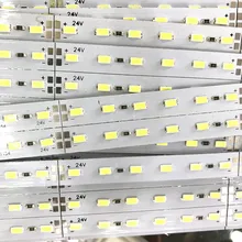 Светодиодный фонарь DC 24 V светодиодный жёсткая планка 5630 72 светодиодный s/meter теплый белый/белый 100 м/лот DHL/FedEx чипы samsung