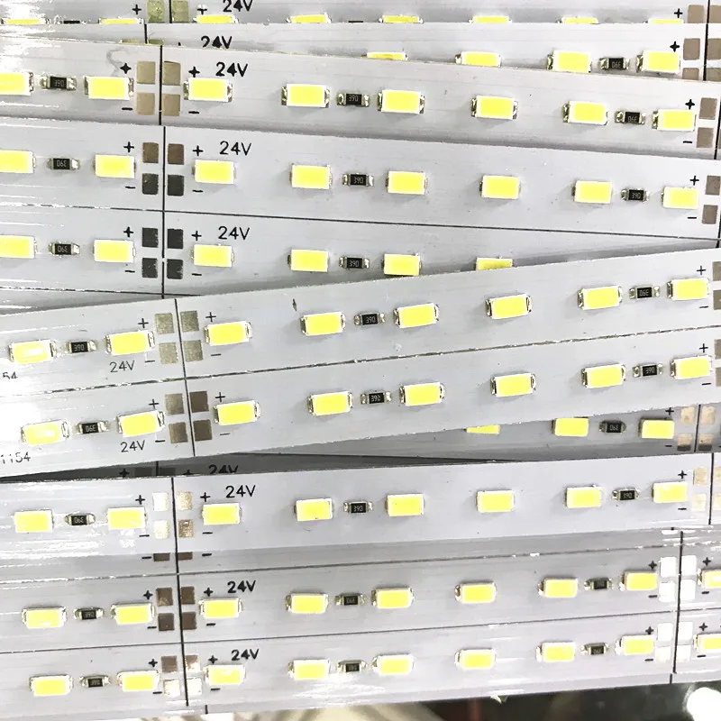 

LED bar light DC 24V LED hard rigid strip 5630 72leds/meter warmwhite/white 100meter/lot DHL /fedex free ship samsung chips