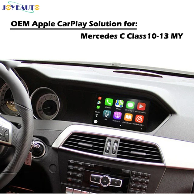 Aftermarket Smartauto Apple Carplay box Mercedes C coupe w204 2010 2013