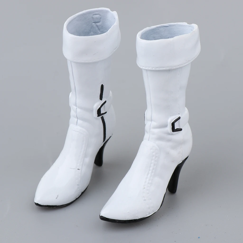 1:6 Scale Fashion High Heel Shoes Boots Model for    Kumik 12