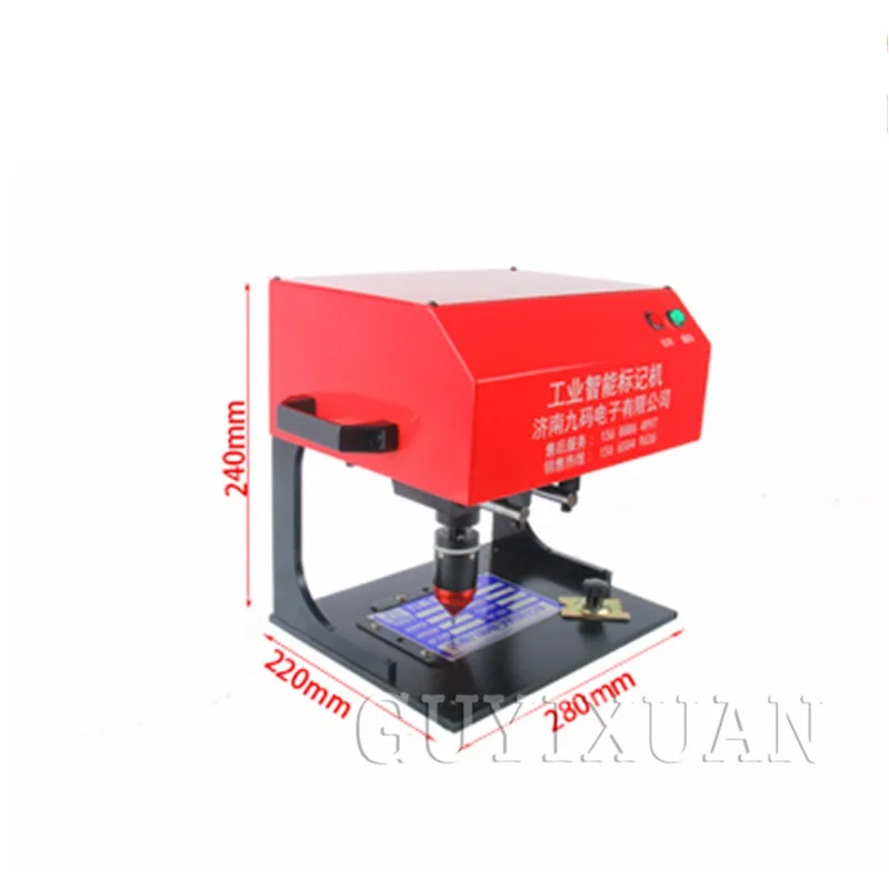 JMB-170 Тип стола табличка пневматическая/электрическая маркировочная машина для грузовика Металлический фитинг таблички 200 Вт 170*110 мм