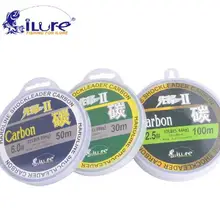 ILure leada Углеродные лески 30mt 50mt 100mt