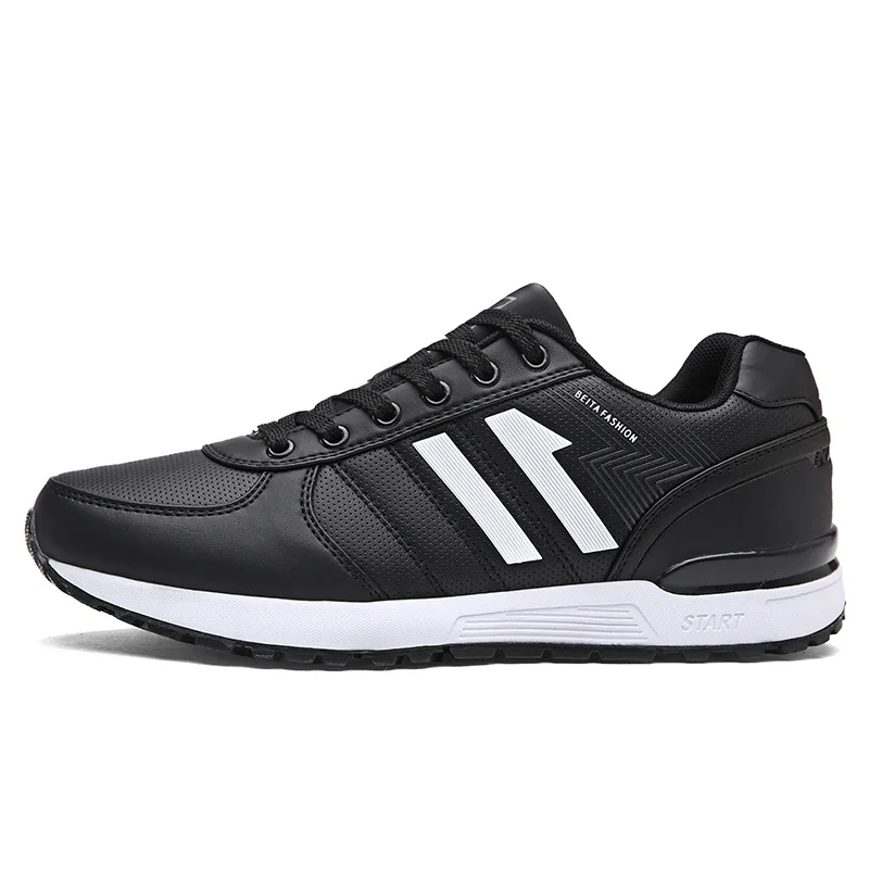 

Men's shoes 2017 new winter and autumn boots Korean men's casual sports shoes black running shoes