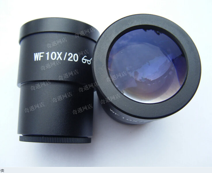 WF10X/20mm Hight Eyepiont Stereo Microscope Eyepiece Lens Compound with