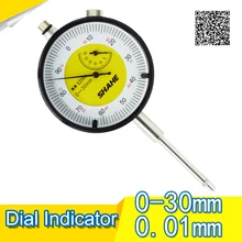 0,01 мм Высокая точность метрический Калибр 0-30 мм индикатор набора циферблата 30 мм Датчик стенд