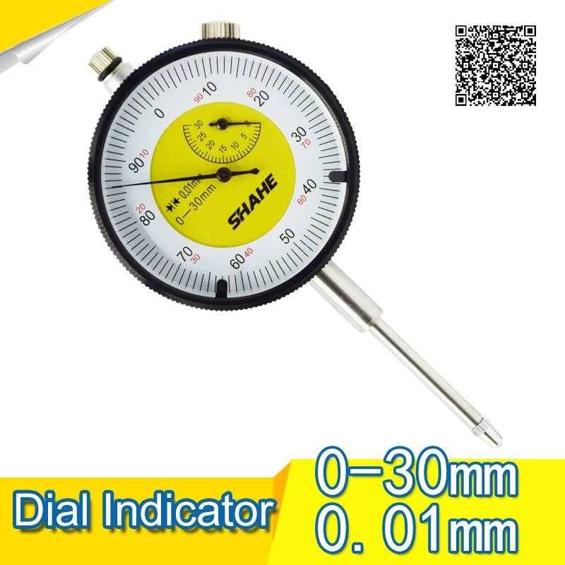 Free Shipping 0.01mm High accuracy Metric gauge 0 30mm dial indicator