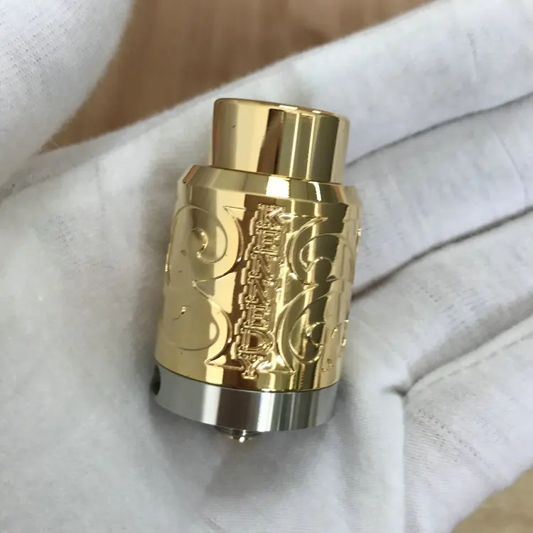 

High quality for Kennedy RDA 24mm Carved Kennedy RDA in 316 Stainless Steel
