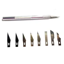 9 лезвия, ремесло, произведение искусства, режущий нож, сделай сам, резной нож, трафарет, забивание хобби, точилка, модель, ремонт, скульптура, нож для скальпеля