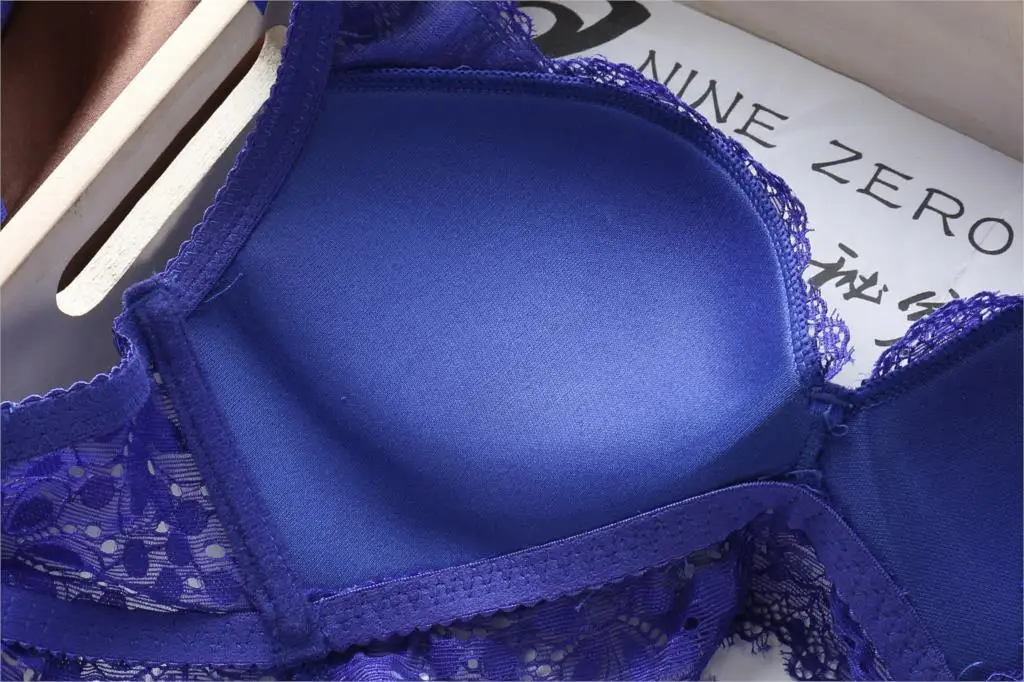Sexy Lace Bra Adjustable Floral Lace Soft Rims Bra Set Push up Lingerie Women Underwear Sets