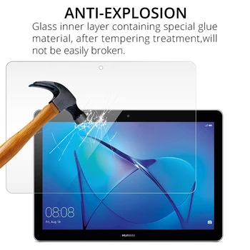 

Protective glass on the tablet for huawei mediapad t3 10 glass 9.6 WIFI Version 4G 7.0 t3 screen protector tempered protect glas