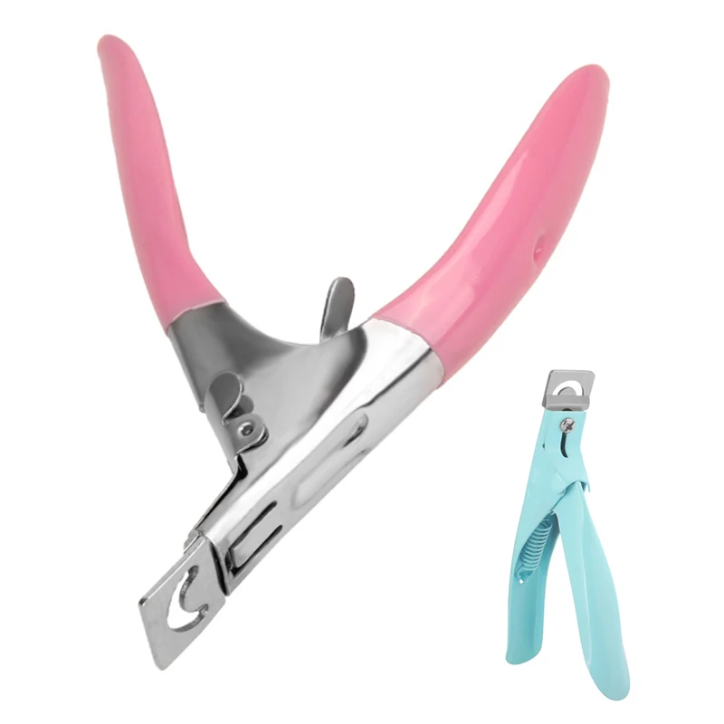 

False Nail Tips Trimmer Manicure Clipper Cutter Nail Tool Stainless Steel Acrylic UV Gel Nail Clipper Scissors Edge Cutter Tips