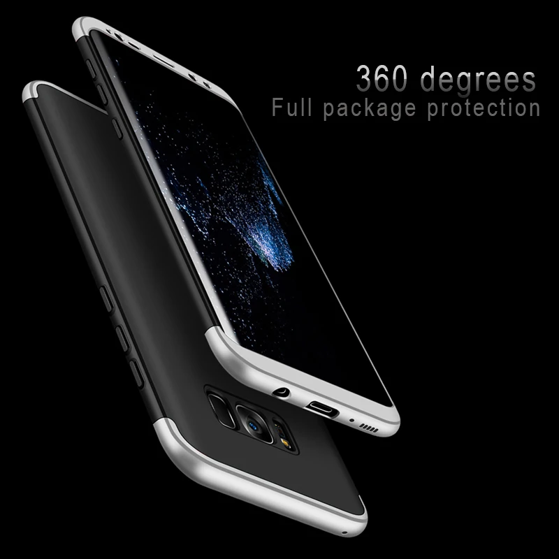 Чехол HUKU с полным покрытием на 360 градусов для Samsung Galaxy S9 S8 Plus чехол накладка S 9 Note 8