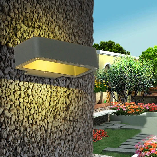 Открытый 5 Вт/10 Вт светодиодный COB настенный светильник водонепроницаемый светильник садовый домик