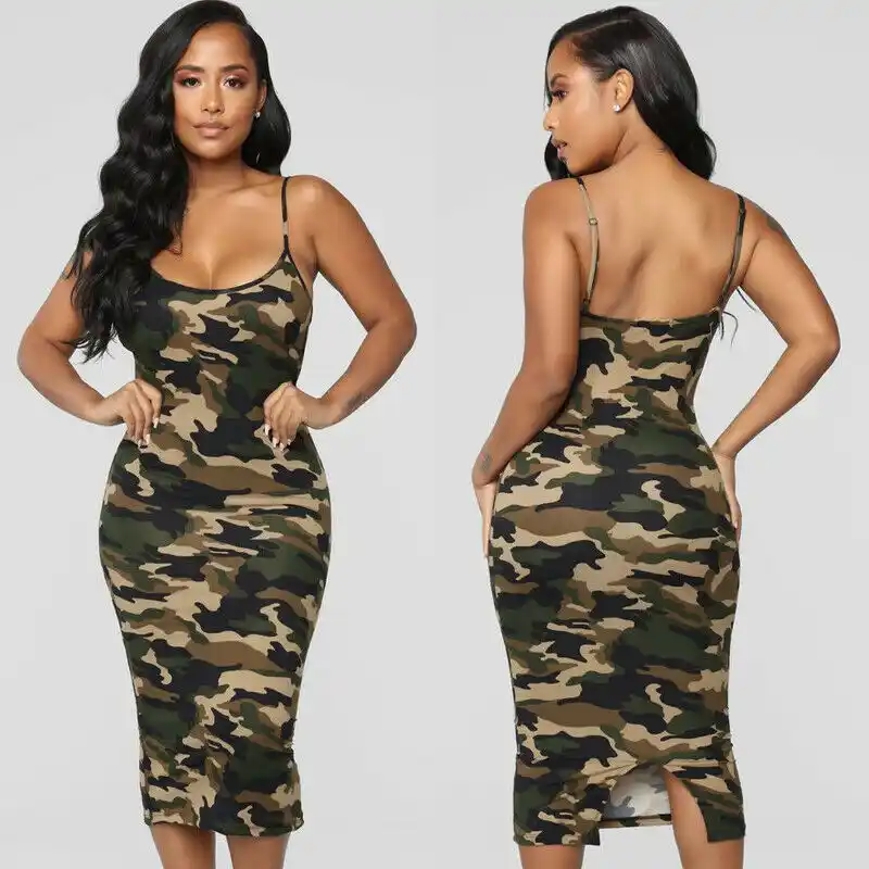 camo clubwear