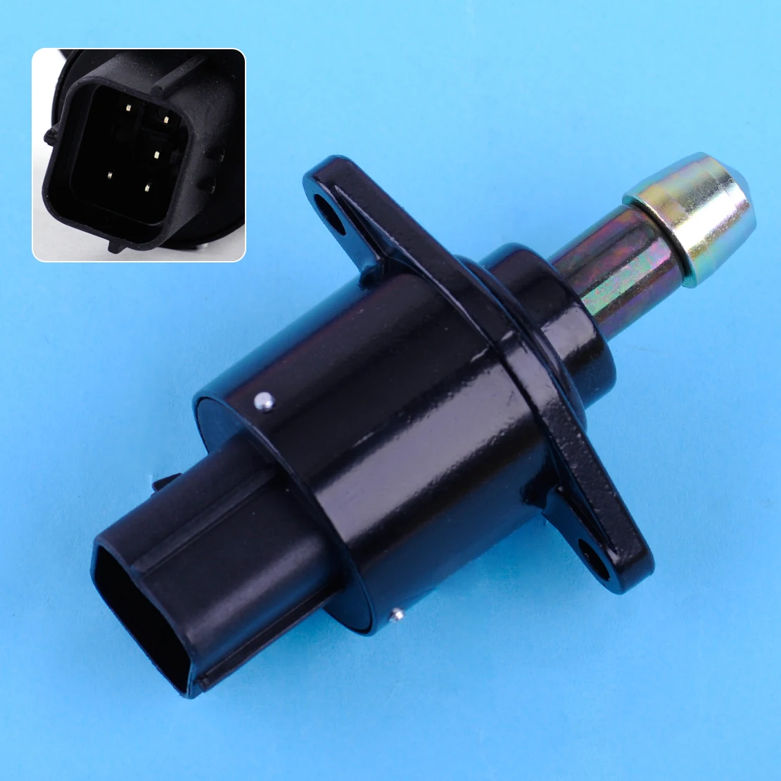 Goede Beler MDQ100041 MDQ100040 MLZ100050IAC Idle Air Control 5 Pin Valve Fit voor MG MGF Rover 200 1995 1996 1997 1998 Hoge Kwaliteit