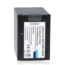 Hot 1pc Battery NP-FV100 NP FV100 NPFV100 Rechargeable Camera Battery For SONY FDR-AX100E AX100E HDR XR550E XR350E CX550E CX350E