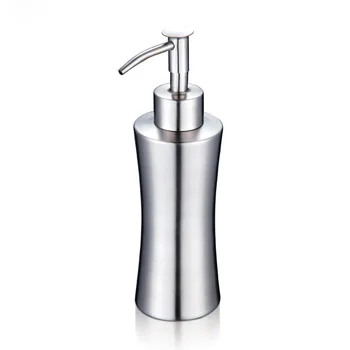 

High Quality Stainless Steel Soap Dispenser Kitchen Bathroom Lotion Pump Silver Luxury Liquid Soap Dispenser