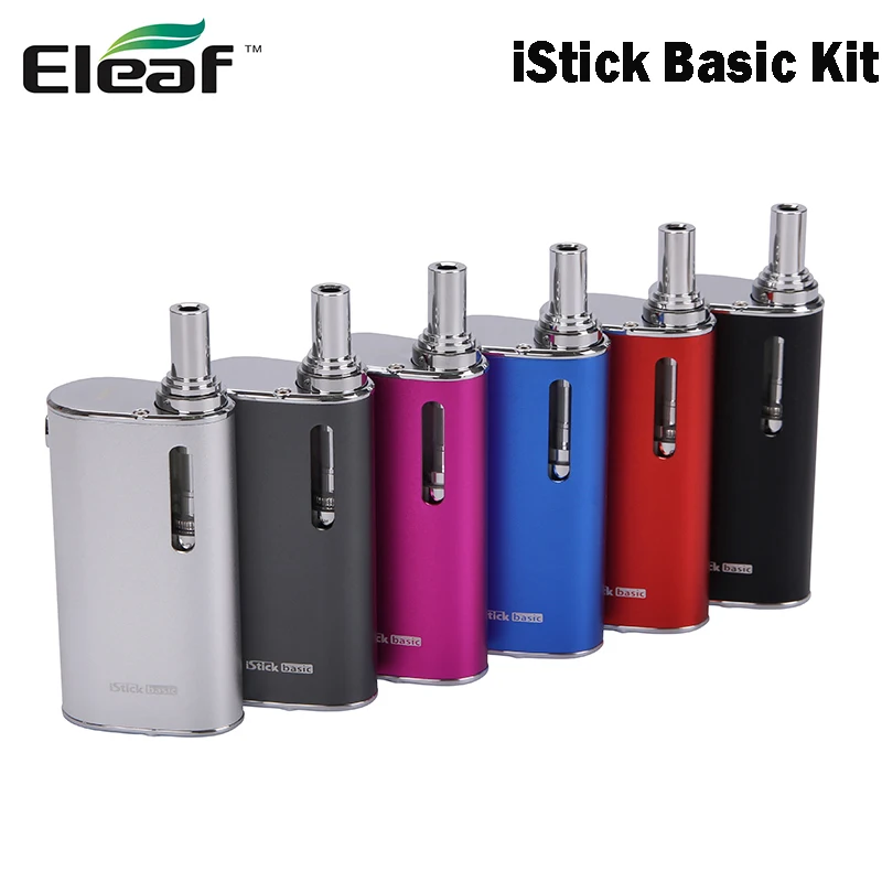 

Original Eleaf Basic Kit iStick Basic 2300mah Battery with 2.0ml GS AIR 2 Atomizer Starter Kit