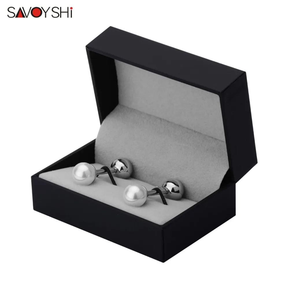 Women's Brand Cufflinks Luxury Cufflinks Men Pearl Cufflinks Gold