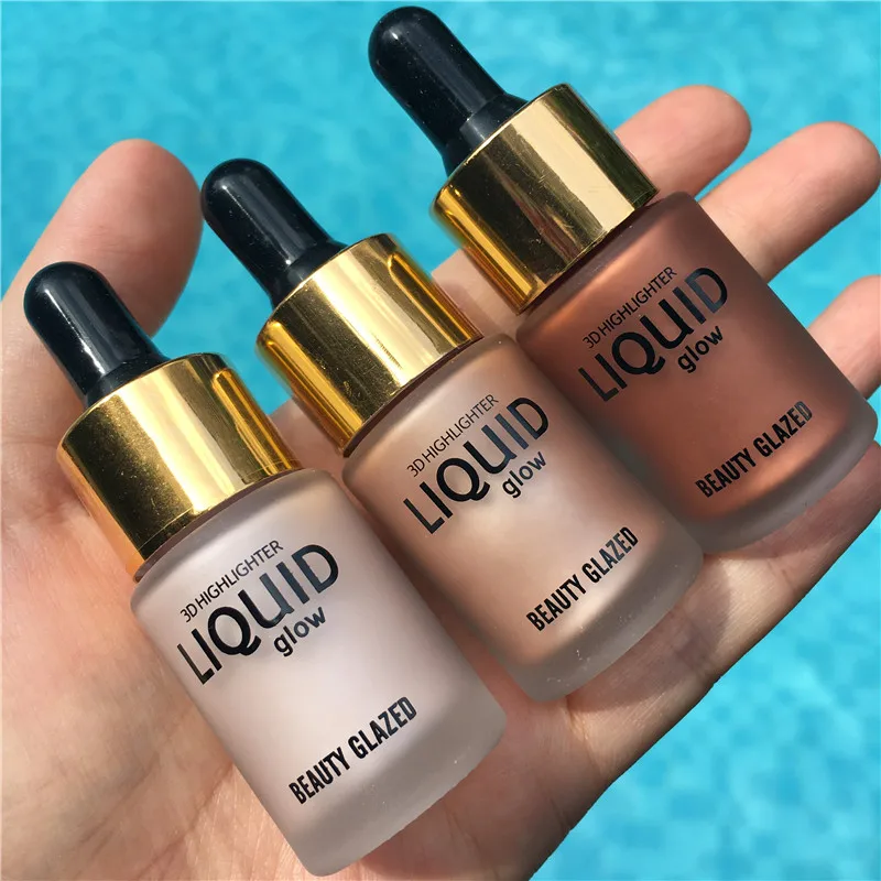 New Liquid Highlighter Highlighter Cream Make Up Concealer Shimmer Face