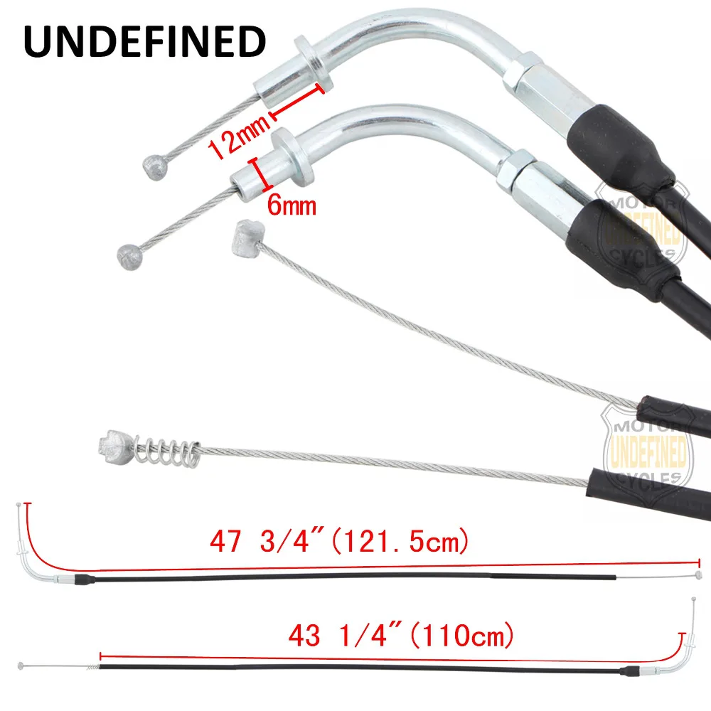 Мотоцикл велосипеды высокое качество дроссельной заслонки кабель провод для Harley Touring Electra Glide Road King рокер 1996-2007 неопределенные