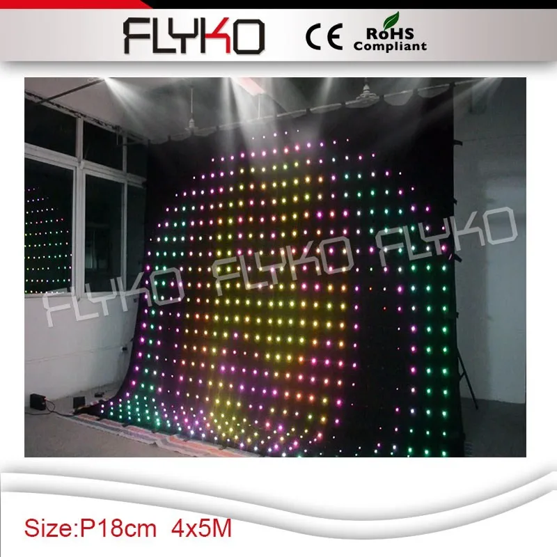 LED video curtain1 209
