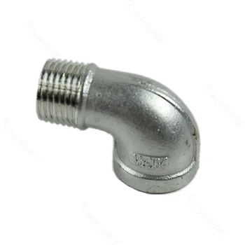 

New Fitting Threaded Stainless Steel 1/2" Female x 1/2" Male Street Elbow Pipe