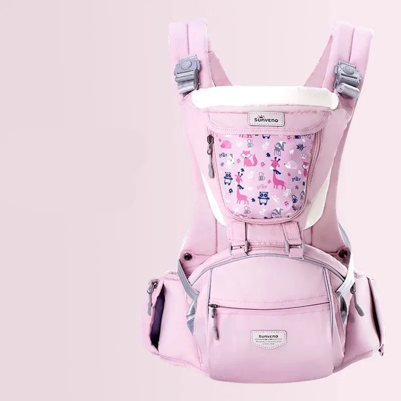 

2018 new arrival Sunveno Baby Carrier 0-36Months baby Hipseat Carrier baby Ergonomic Sling Baby Carrier M146