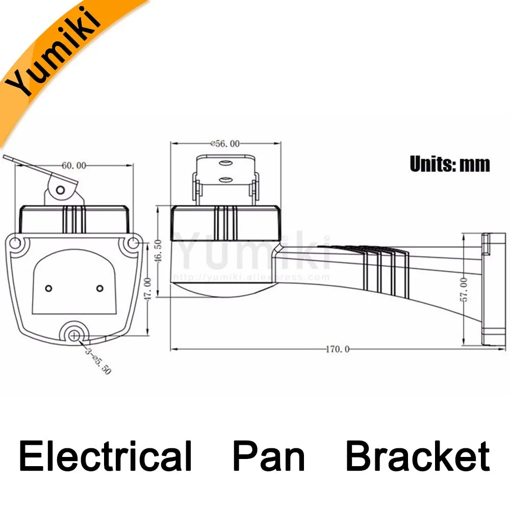 cctv bracket PTZ bracket Electrical Rotating Bracket installation/ stand/ holder cctv accessories for cctv camera-in CCTV Accessories from Security ...