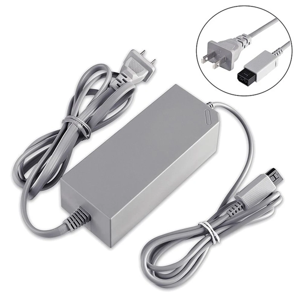 

10pcs US plug 100-240V DC 12V 3.7A home power AC adapter for Nintendo W-i-i host