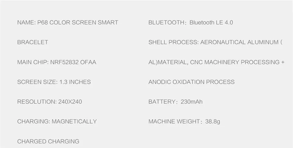 P68 Смарт-часы для мужчин и женщин кровяное давление кислородный монитор сердечного ритма спортивный трекер Smartwatch IP68 подключение IOS Android