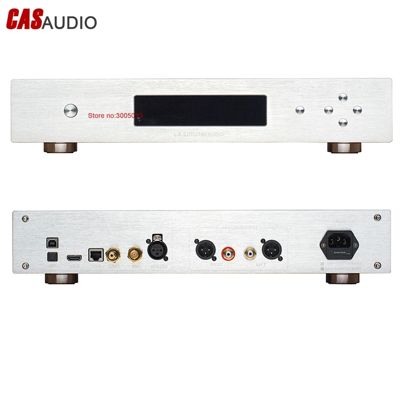 MH-DA004 HI-END DAC Dual ES9038PRO ES9038 DAC USB DSD DAC кристек CCHD957 Femto осциллятор, USB/оптический/коаксиальный/ies/AES/EBU