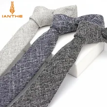Новинка года, Брендовые мужские Модные Винтажные Классические однотонные Свадебные Мужские галстуки Галстук в деловом стиле, галстуки 6 см