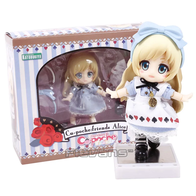 

Cu-poche Friends Alice From Alice In Wonderland Nendoroid Doll PVC Action Figure Collectible Model Toy