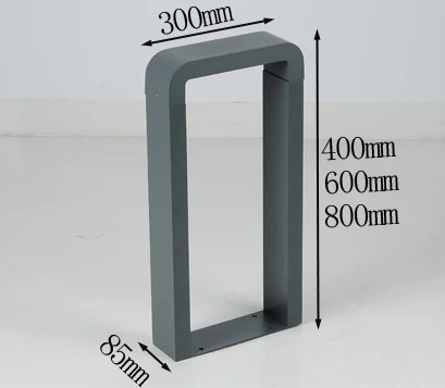 2 шт./партия, напольная стойка, столбик, светодиодный светильник, вилла, садовый парковый свет, современный водонепроницаемый, наружный пост, светодиодный светильник для газонов