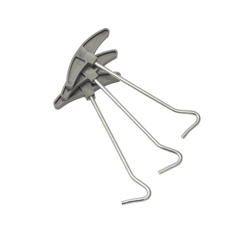 3pcs Camping Tent Peg Puller Nail Outdoor Remover Tool Pull Hook Sky Screen Accessories | Спорт и развлечения