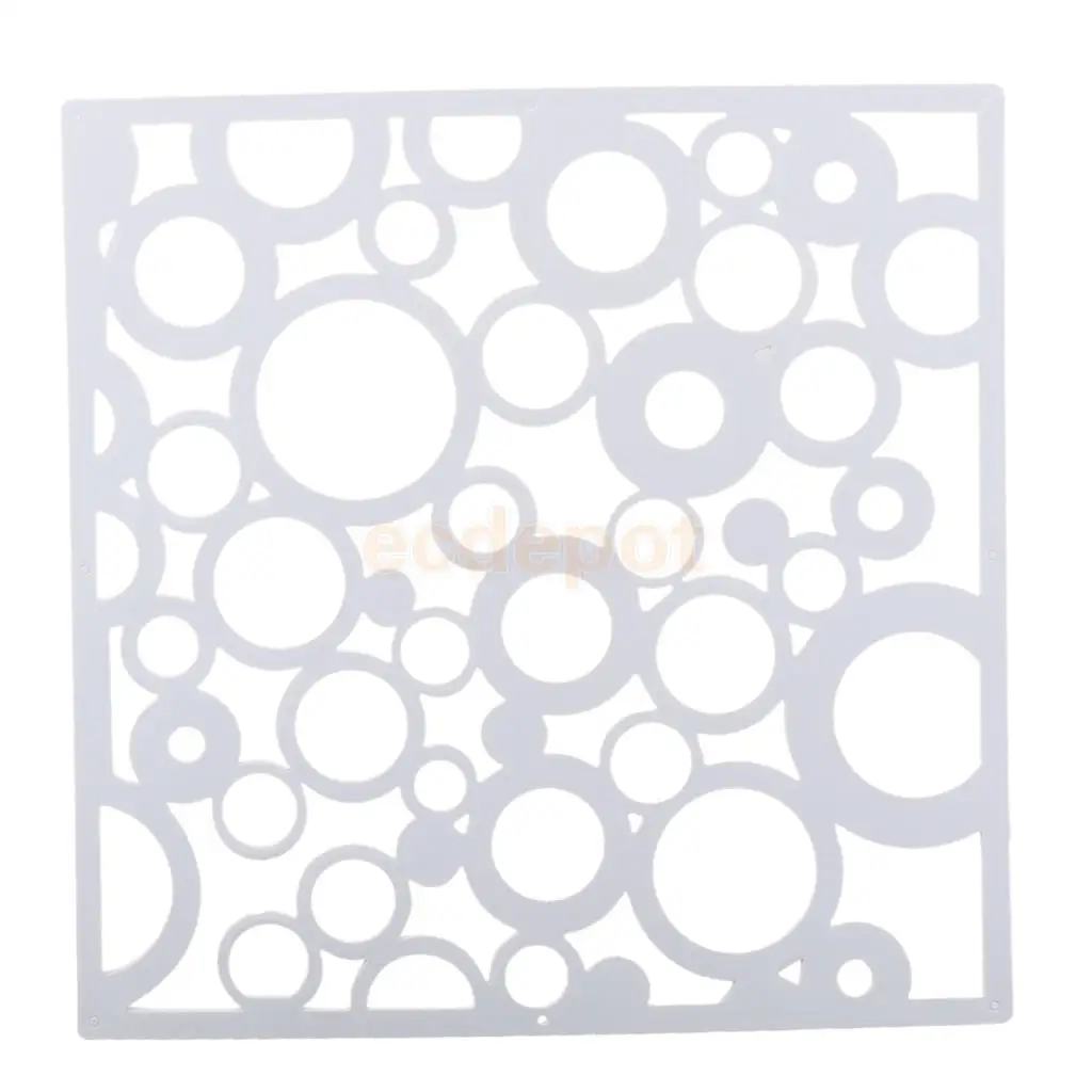 

4 Pieces Folding Screen Room Divider Hanging Wall Panels Sticker PVC