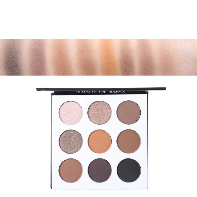 UCANBE Brand 9 Colors Shimmer Matte Eyeshadow Makeup 