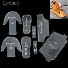 Lychee Life Mini Design butów akrylowy wykrój do szycia Boot wiszący szablon szablon DIY galanterii skórzanej