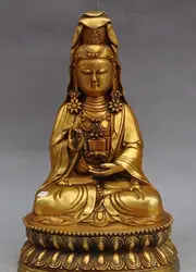006305 13 "китай буддизм бронзовый свинка кван-инь Гуаньинь Бодхисаттвы богиня статуя будды