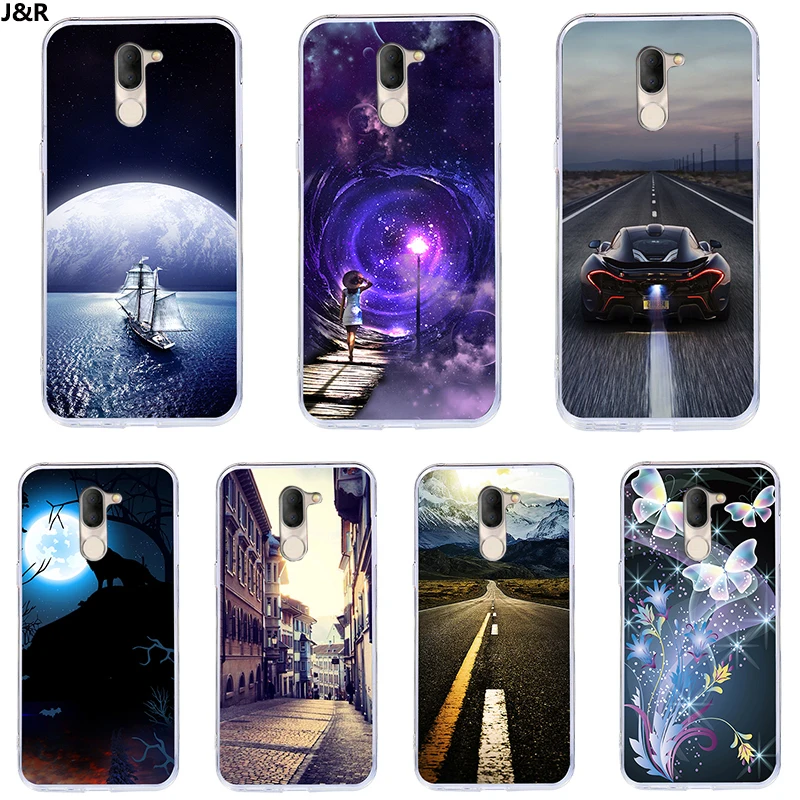

J&R Fashion Starry Sky Phone Case For Alcatel 1X 1C 1 3 3C 3X 3V 3L 5 5V A3 A7 XL Plus Soft TPU Silicone Back Cover Cases