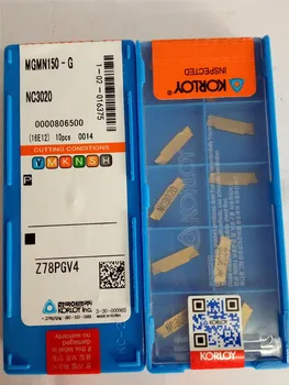 

10pcs MGMN150-G NC3020 CNC Carbide Insert Turning Tools For Steel processing
