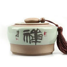 500 мл запечатанные банки грубые гончарные банки ordovicy глазурованный чайный набор керамиковая чайница чайные контейнеры банки для банки с крышкой