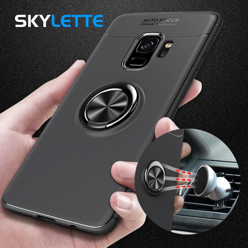 

Phone Holder Case For Samsung Note 9 / 8 j5 a6 j6 a7 s7 Edge s8 s9 Rotate Car Bracket Magnetism Adsorption Holder For Galaxy