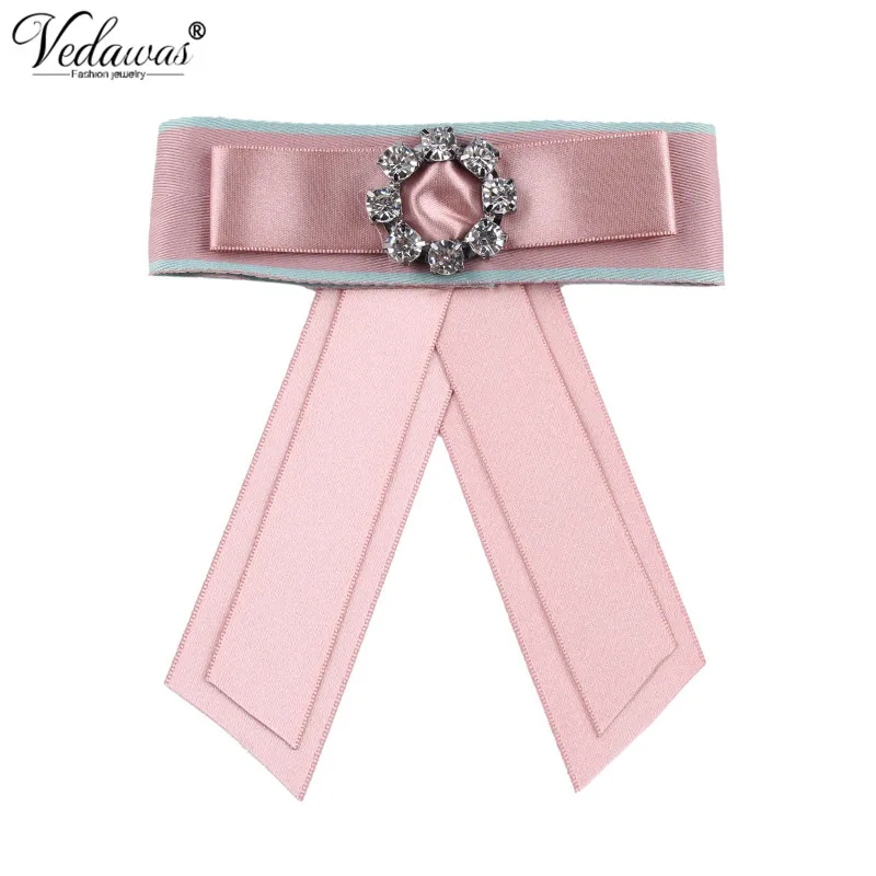 ribbon bow tie brooch