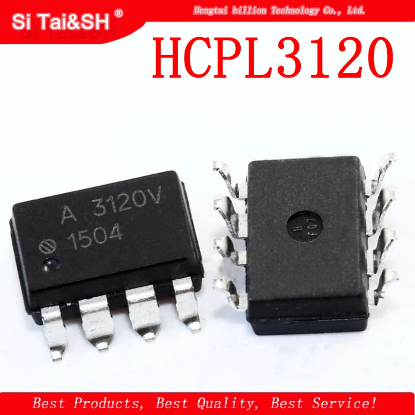 

1PCS HCPL3120 SOP8 HCPL-3120 SOP A3120 SOP-8 SMD Optocoupler isolator