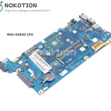 NOKOTION для lenovo Ideapad 100-15IBY Материнская плата ноутбука 5B20J30760 AIVP1 AIVP2 LA-C771P SR1YJ N2840 Процессор DDR3L